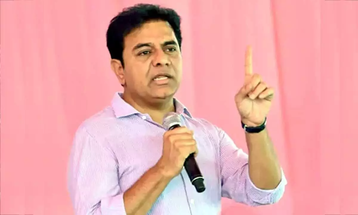 KTR predicts a bleak future for Congress’s ‘Future City’