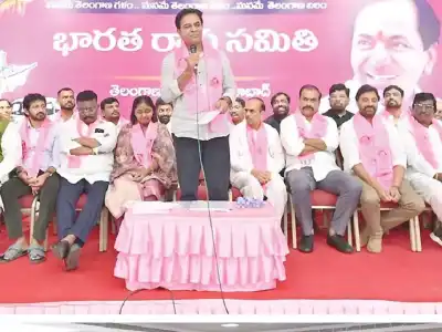 KTR says voting for Congress will end welfare programs