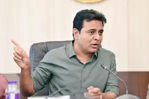 KTR Tells BRS Members to Focus on Jubilee Hills By-Election