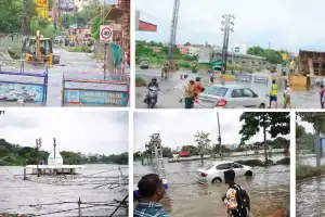 Low-lying area residents worried as Musi River rises