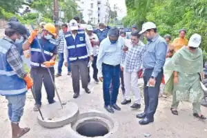 Metro Board to solve sewage problems at Kavuri Hills