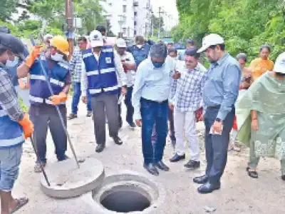Metro Board to solve sewage problems at Kavuri Hills