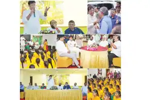 Minister Sridhar Babu praises Brahmin Centre’s social impact efforts