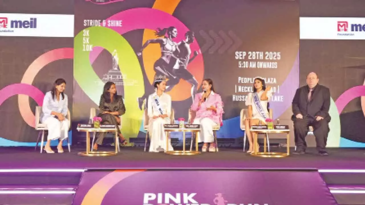 Miss World 2025 partners with Sudha Reddy Foundation for Pink Power Run 2.0