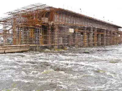 Moosarambagh bridge and Jiyaguda road closed due to Musi river overflow