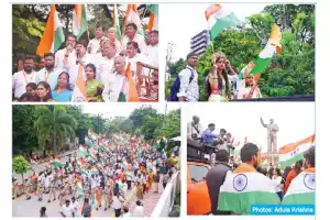 National flag event celebrated with enthusiasm