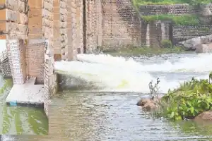 Officials open 4 gates of Himayatsagar