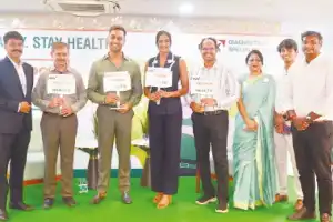 P. V. Sindhu encourages taking care of health