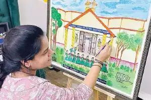 Painting diverse colors of tribal life