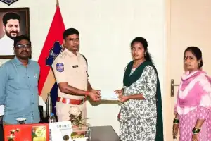 Police Officer’s Family Receives Funds and Pension from District SP