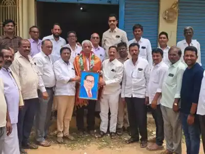 Retired teacher Pothula Jagapathi Reddy honored and named honorary president by Aija All-Party Committee