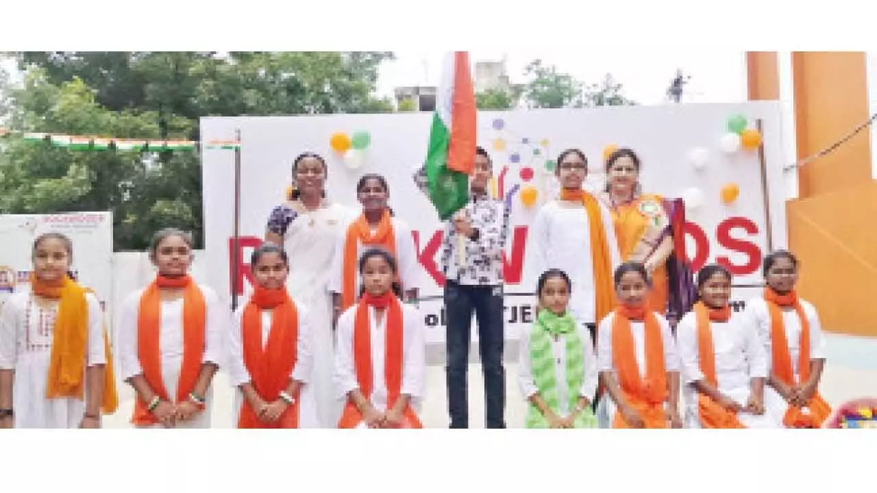 Rockwoods School joyfully celebrates Independence Day