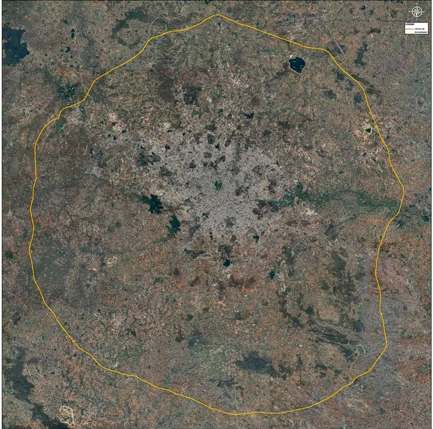 HMDA Releases High-Resolution Map of Regional Ring Road Alignment – Download the Latest Route Map in HD