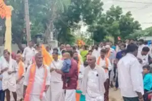 Sankapuram Villagers Celebrate Vijayaraya with a Festive Parade on Sravana Pournami