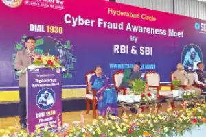 SBI organizes meeting on online scams