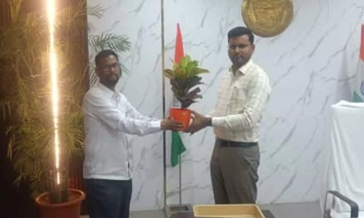 Syed Akbar Pasha Becomes Jogulamba Gadwal BC Welfare Officer