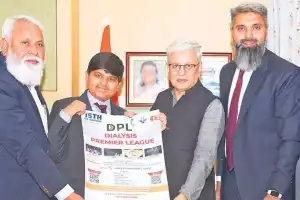 Telangana Governor unveils Dialysis Premier League poster