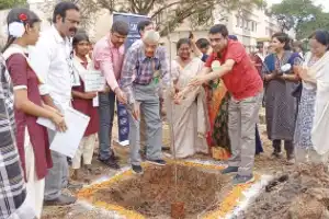 Tree planting campaign in Wyra constituency