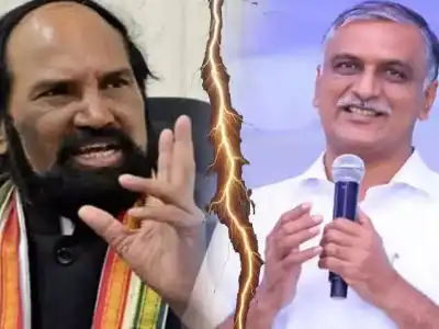 Uttam tells Harish Rao that fraudsters should not speak