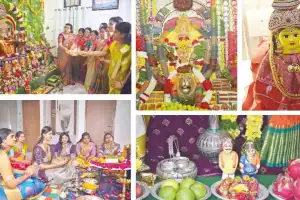 Women celebrate Varalakshmi Vratam with devotion