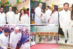 Asaduddin Owaisi opens new luxury fashion store in Hyderabad
