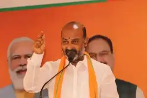 Bandi Sanjay says Revanth’s views on Naxalism disrespect martyrs