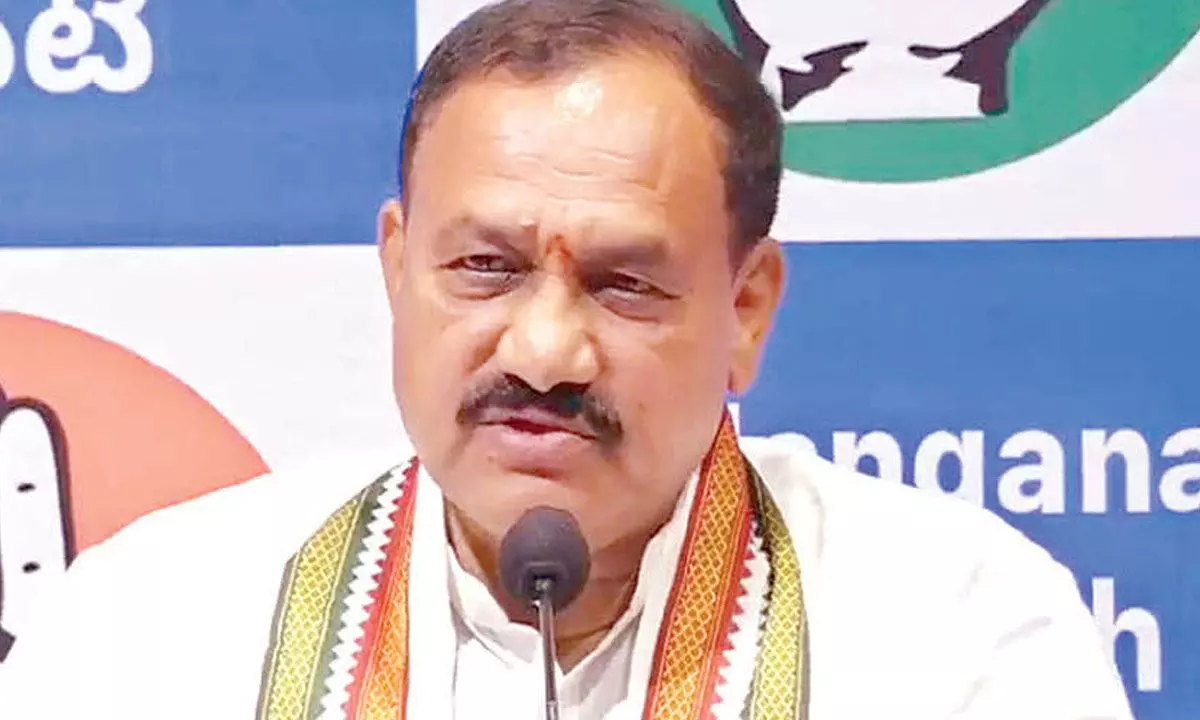 BRS skipped VP vote due to BJP deal, claims Mahesh Goud
