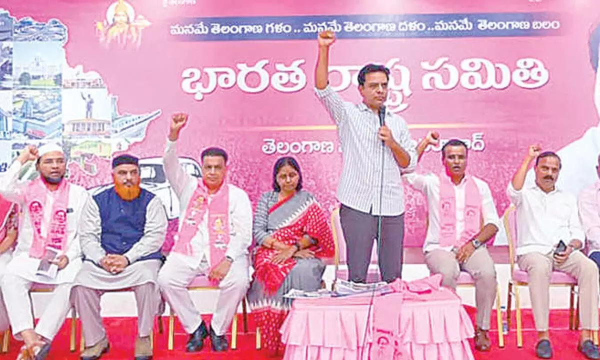 BRS to bring up farmers’ RRR concerns in Parliament and Assembly KTR
