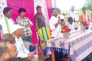 Ceremony starts for new houses in tribal village