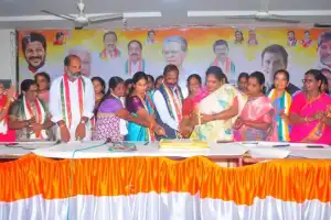 Congress Celebrates Women’s Welfare on Mahila Congress Foundation Day