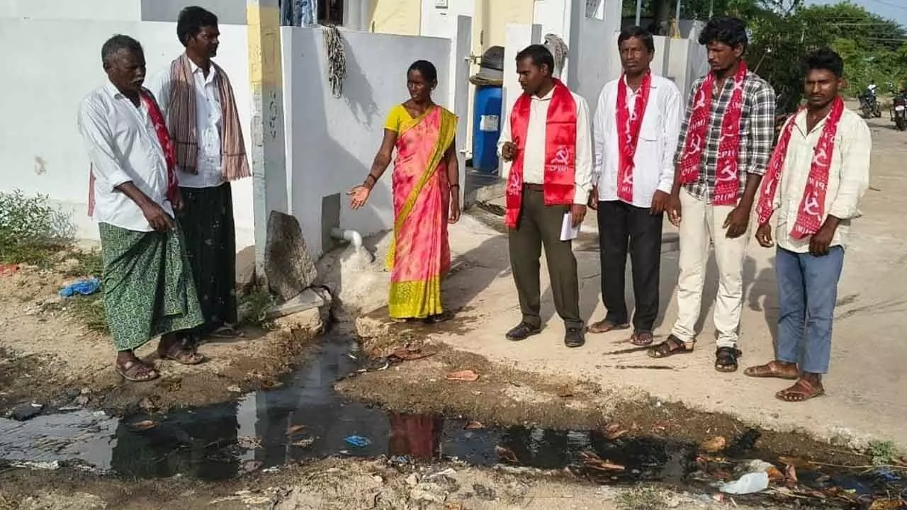 CPM Reports Public Health and Civic Issues in Dharoor Mandal