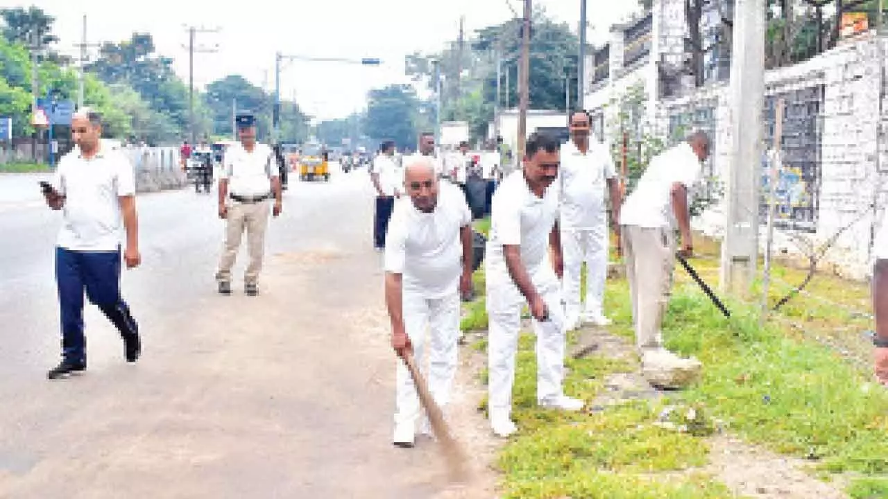 CRPF Group Centre launches volunteer cleanup campaign
