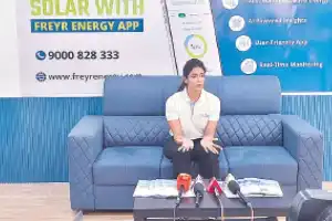 Freyr Energy opens solar center in Khammam