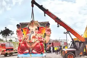 Ganesh parade brings Bhadradri to life