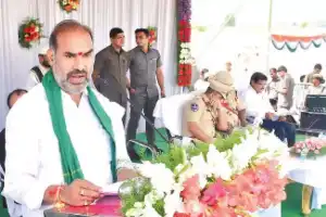 Government Whip Aadi Srinivas files complaint against Collector