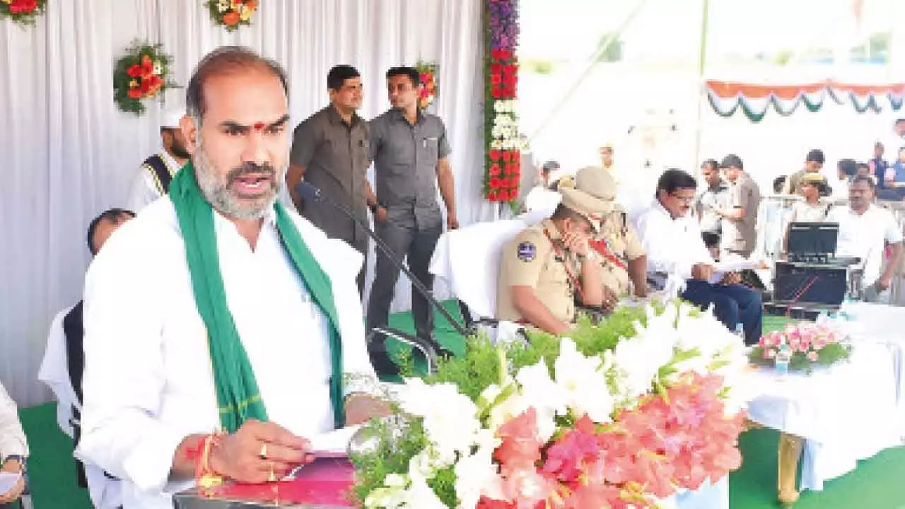 Government Whip Aadi Srinivas files complaint against Collector