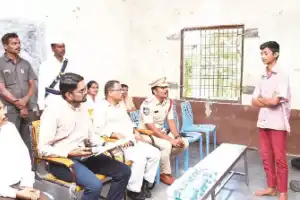 Gurukul students jump over wall in protest