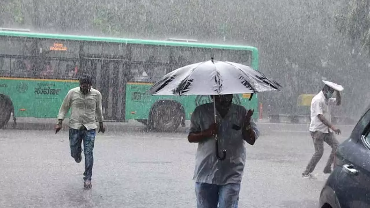 Heavy Rain Warning in Hyderabad: Intense Rain Expected 4-5:30 PM Today