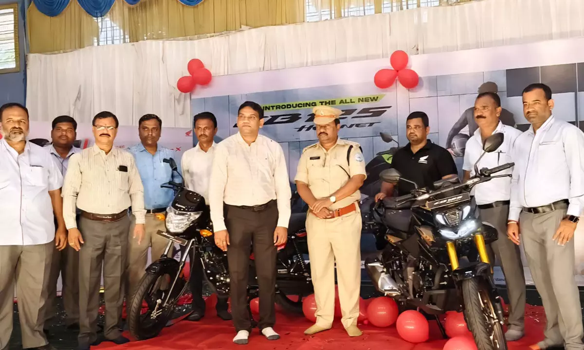 Honda introduces two new bikes in Mahabubnagar
