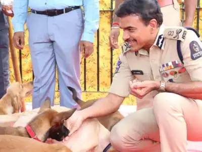 Hyderabad Police Starts Women’s Horse Patrol and Grows Dog Squad