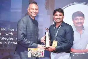 Jayaram Garidepally Wins Entrepreneur Hero Award at 2025 Hyderabad Event