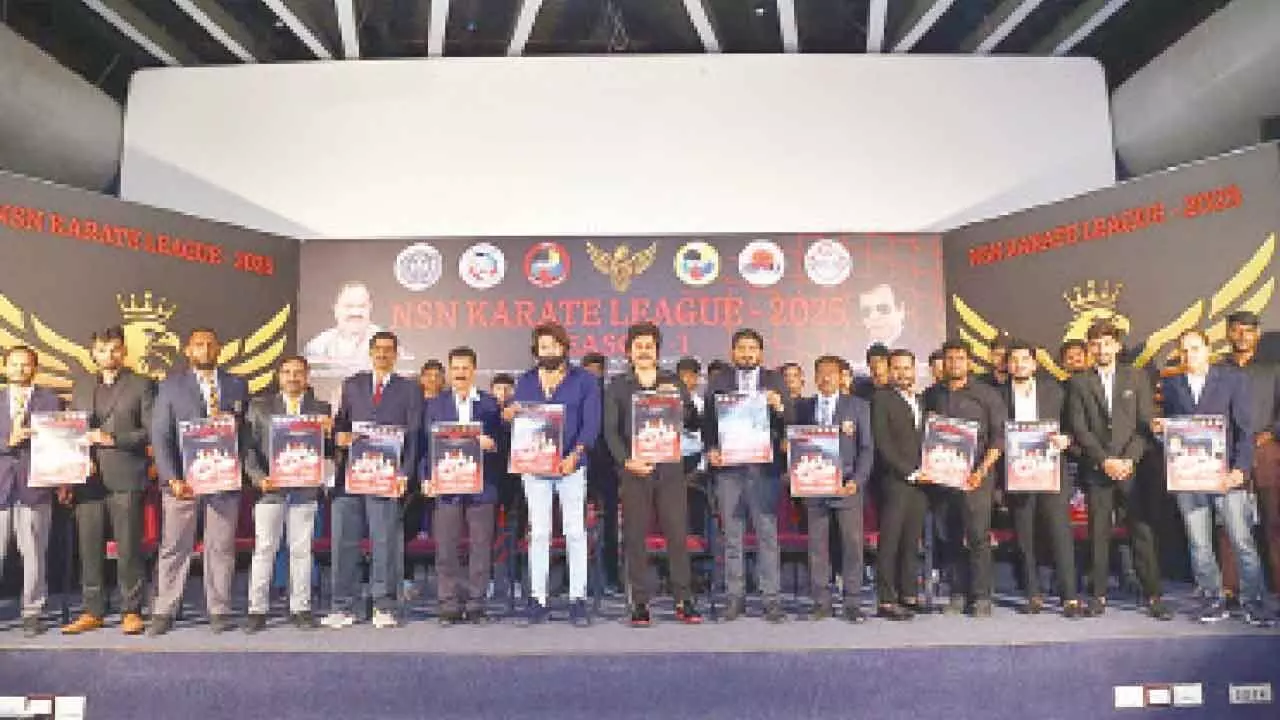 Karate League 2025 Poster Revealed Before National Championship in Hyderabad