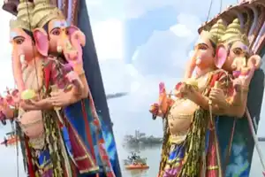 Khairatabad Big Ganesh Immersion Ends Peacefully
