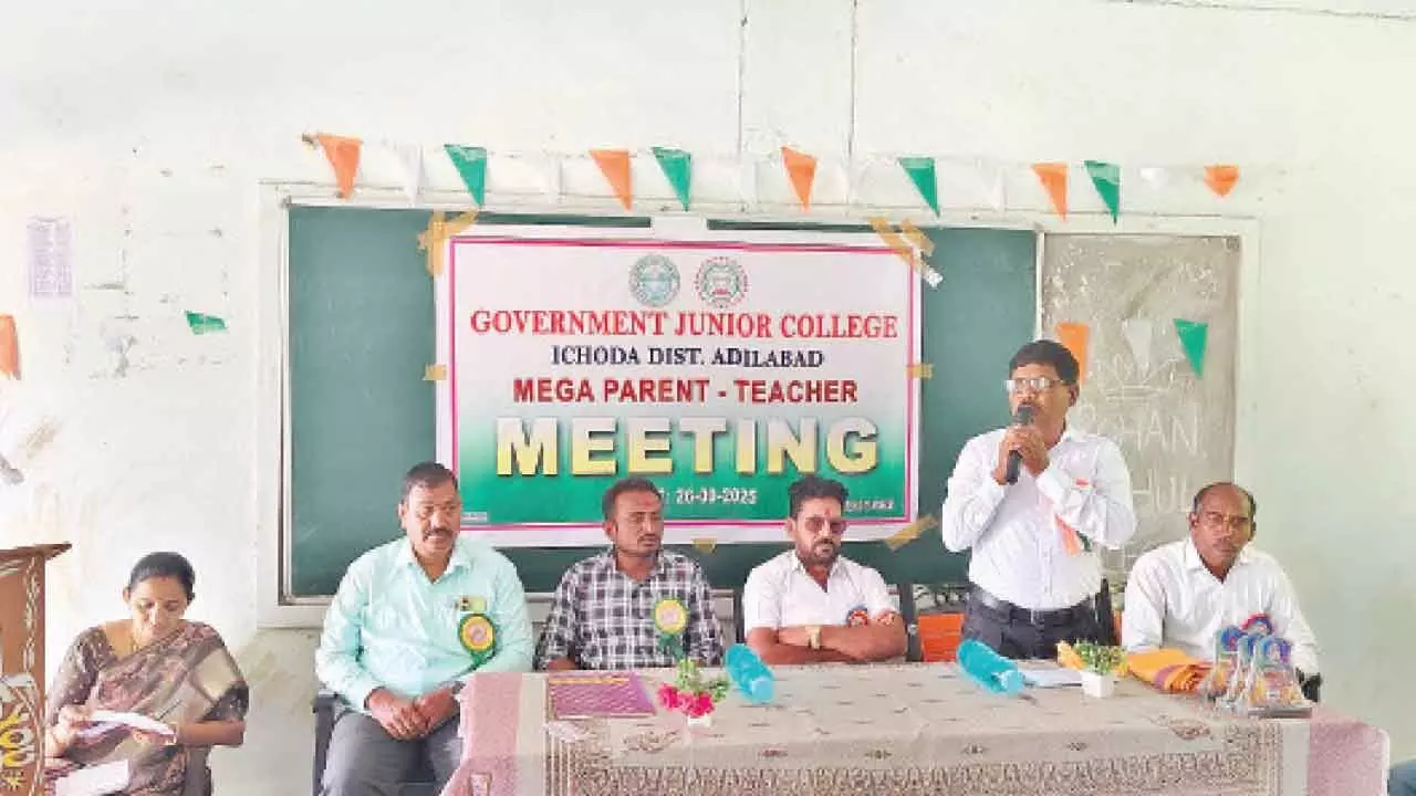 Many attend parent-teacher meetings at government junior colleges