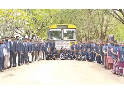 MBA students visit NIRDPR for learning experience