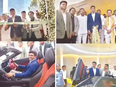 MG opens luxury experience center in Hyderabad