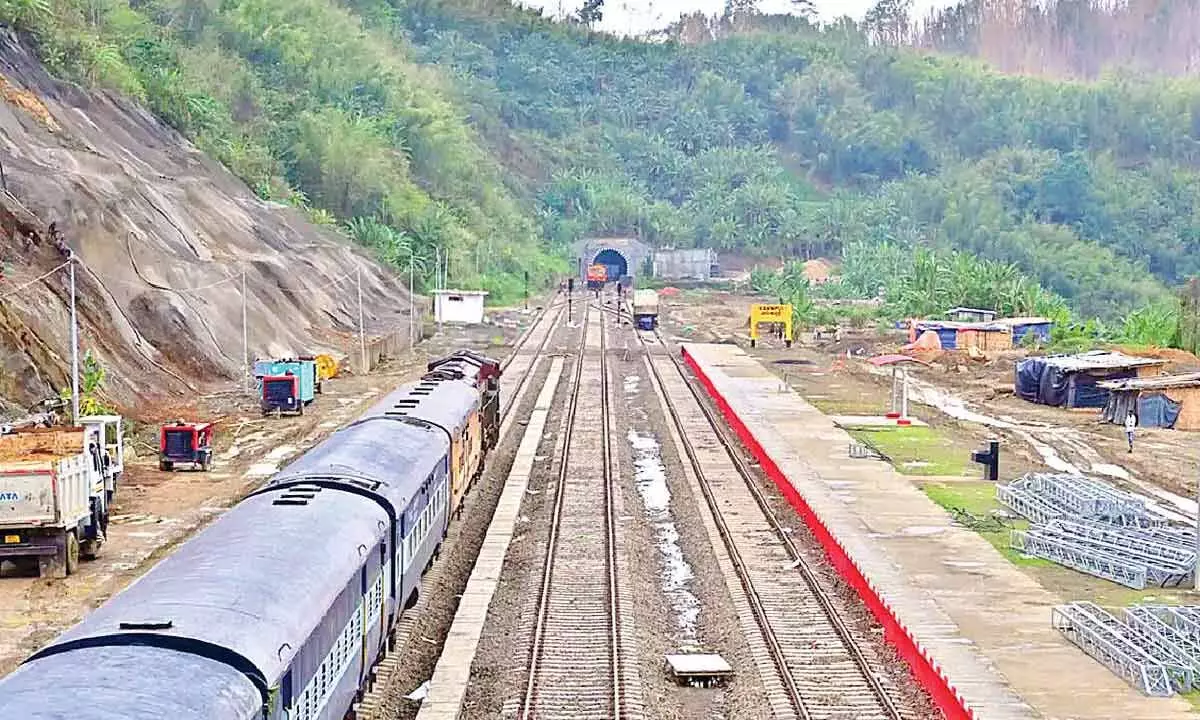 New railway line marks historic moment for Mizoram