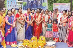 Nizam College shines with bright colors