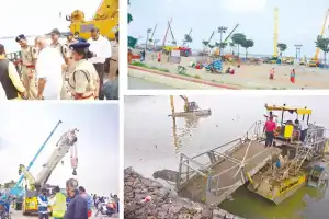 Preparations increased at Tank Bund for Ganesh idol immersion