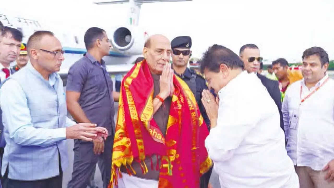 Rajnath Singh to join Hyderabad Liberation Day celebrations today